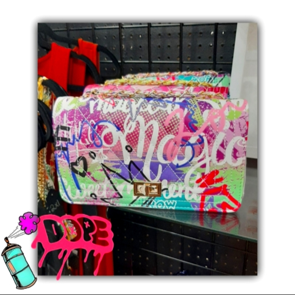 Graffiti Purse